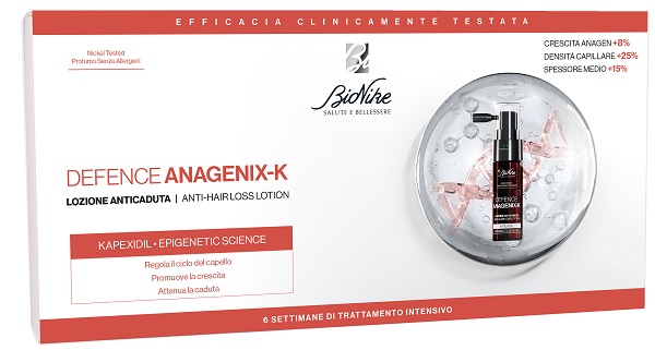 DEFENCE ANAGENIX K LOZIONE ANTI CADUTA 6 FLACONCINI 15 ML - doctorpill.it