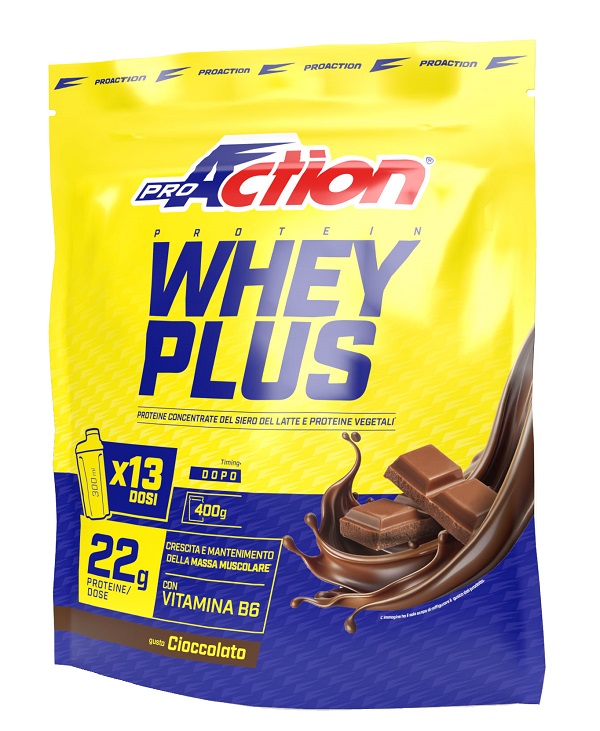 PROACTION SP PROTEIN WHEY PLUS CIOCCOLATO 400 G - doctorpill.it