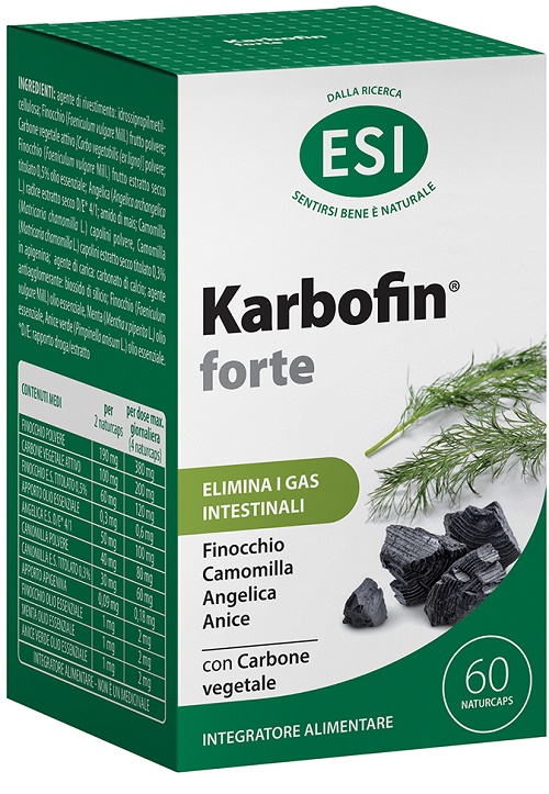 ESI KARBOFIN FORTE 60 NATURCAPS - doctorpill.it