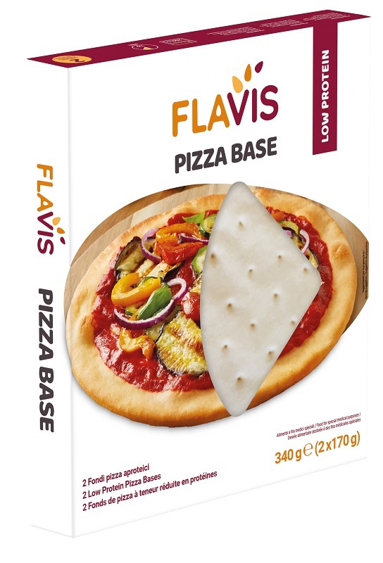 FLAVIS PIZZA BASE 2 FONDI PIZZA APROTEICI DA 170 G - doctorpill.it