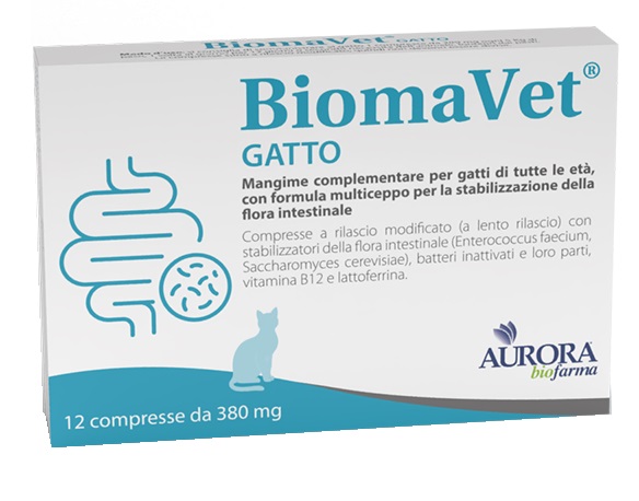 BIOMAVET GATTO 380MG 12 COMPRESSE - doctorpill.it
