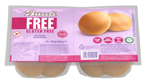 BAULI FREE PANINI MORBIDI 4 PEZZI DA 50 G - doctorpill.it