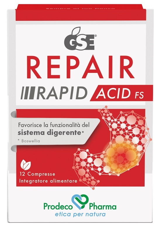 GSE REPAIR RAPID ACID FS 12 COMPRESSE - doctorpill.it