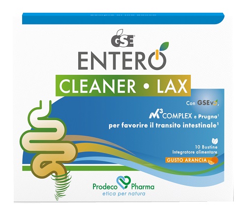 GSE ENTERO CLEANER LAX 10 BUSTINE - doctorpill.it