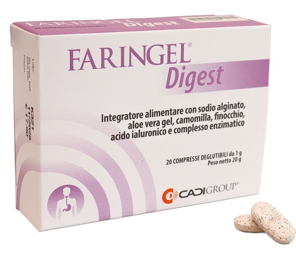FARINGEL DIGEST 20 COMPRESSE DEGLUTIBILI - doctorpill.it