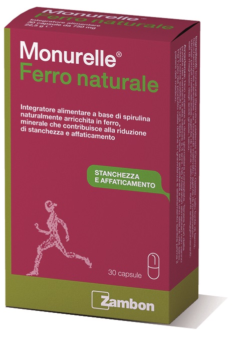 MONURELLE FERRO NATURALE 30 CAPSULE - doctorpill.it