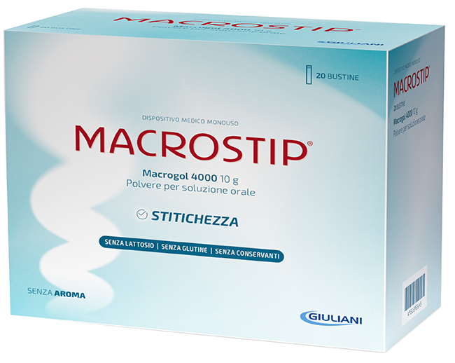 MACROSTIP 20 BUSTINE 10 G SENZA GLUTINE SENZA LATTOSIO - doctorpill.it