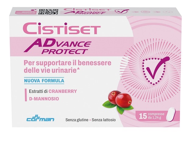 CISTISET ADVANCE PROTECT 15 COMPRESSE 1,24 G SENZA GLUTINE SENZA LATTOSIO - doctorpill.it
