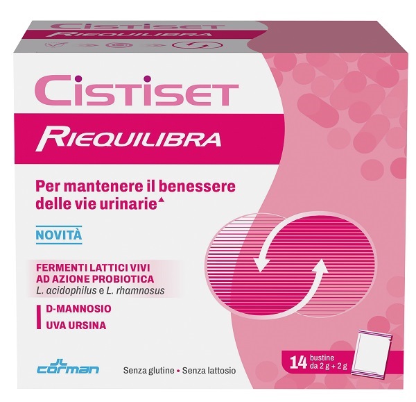 CISTISET RIEQUILIBRA 14 BUSTINE SENZA GLUTINE SENZA LATTOSIO - doctorpill.it