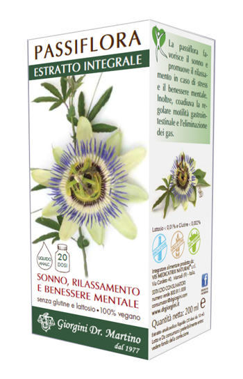 PASSIFLORA ESTRATTO INTEGRALE 200 ML - doctorpill.it