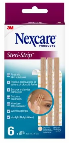 CEROTTO PER SUTURA STERI STRIP SKIN 6X75 MM 6 STRISCE - doctorpill.it