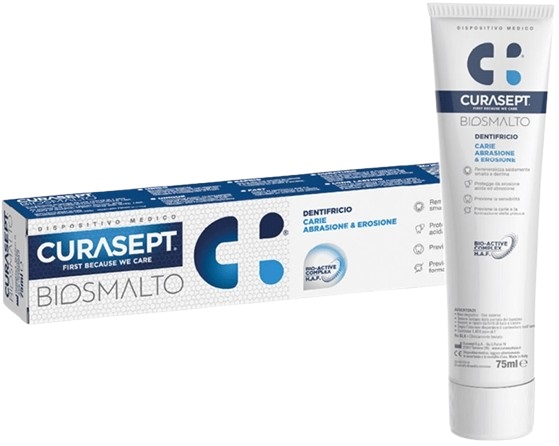 CURASEPT BIOSMALTO CARIE DENTIFRICIO 75 ML - doctorpill.it