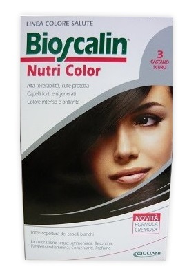 BIOSCALIN NUTRI COLOR 3 CASTANO SCURO SINCROB 124 ML - doctorpill.it