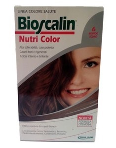 BIOSCALIN NUTRI COLOR 6 BIONDO SCURO SINCROB 124 ML - doctorpill.it