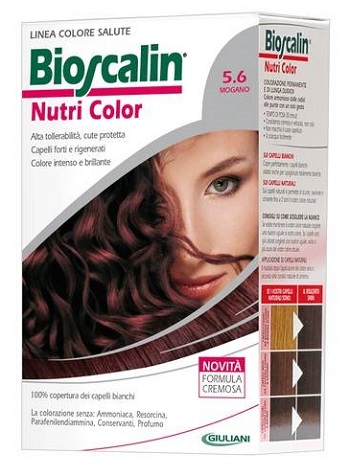 BIOSCALIN NUTRI COLOR 5,6 MOGANO SINCROB 124 ML - doctorpill.it