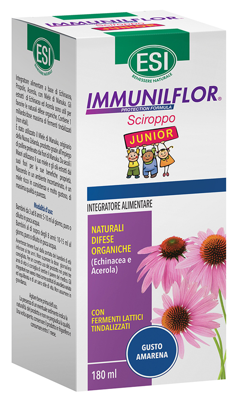 ESI IMMUNILFLOR SCIROPPO JUNIOR 180 ML - doctorpill.it