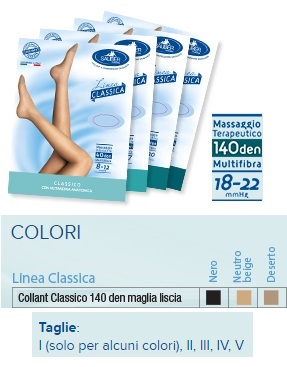 SAUBER COLLANT 140 DENARI MAGLIA LISCIA NERO 5 LINEA CLASSICA - doctorpill.it