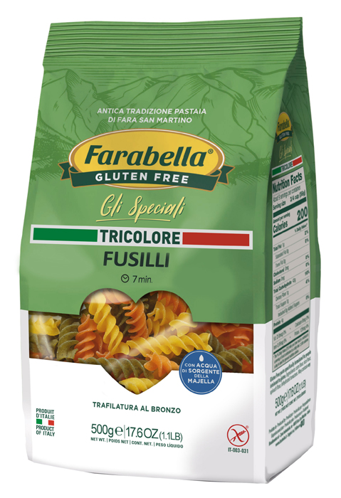 FARABELLA FUSILLI TRICOLORE 500 G - doctorpill.it