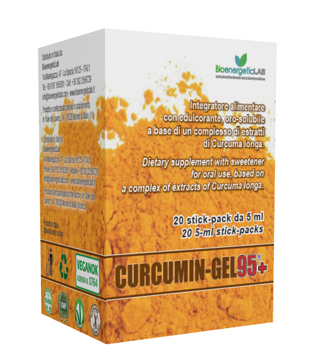 CURCUMIN GEL 95+ 20 BUSTINE DA 5 ML - doctorpill.it