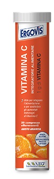 ERGOVIS VIT C 1000MG 20 COMPRESSE EFFERVESCENTI - doctorpill.it