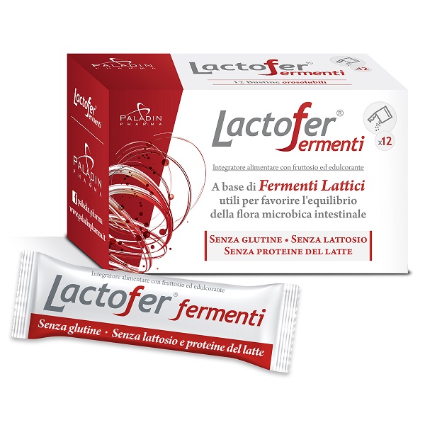 LACTOFER FERMENTI 12 BUSTINE OROSOLUBILI - doctorpill.it