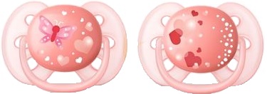 SUCCHIETTO ULTRA SOFT 6/18M DECORATO FEMMINA SCF 223/22 - doctorpill.it