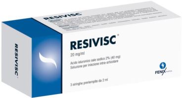 SIRINGA INTRA-ARTICOLARE RESIVISC ACIDO IALURONICO 40 MG 2 ML 3 PEZZI - doctorpill.it