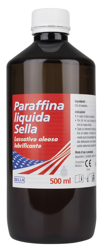 PARAFFINA LIQUIDA MD LASSATIVO 500 ML SELLA - doctorpill.it