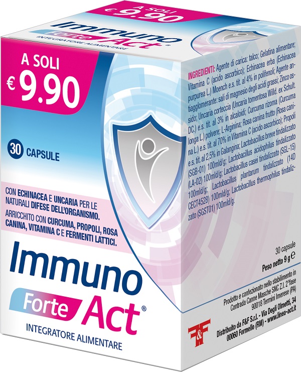 IMMUNO FORTE ACT 30 CAPSULE - doctorpill.it