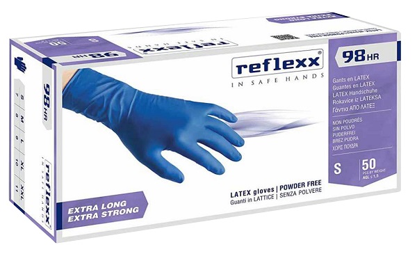 GUANTI LATTICE SENZA POLVERE LARGE 100 PEZZI GAMMADIS - doctorpill.it