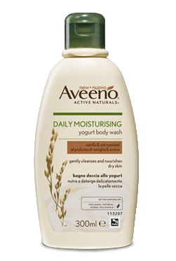 AVEENO BAGNO DOCCIA YOGURT VANIGLIA & AVENA 300 ML - doctorpill.it