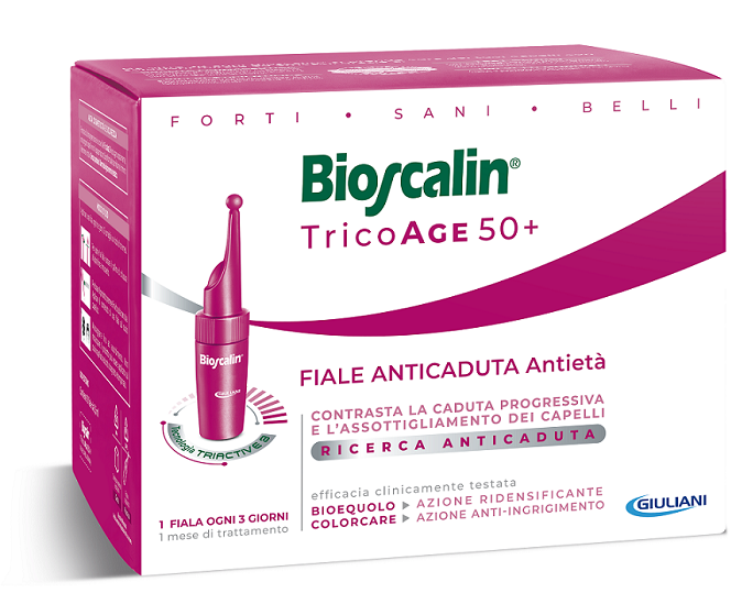 BIOSCALIN TRICOAGE ANTICADUTA ANTIETA' 10 FIALE 3,5 ML - doctorpill.it