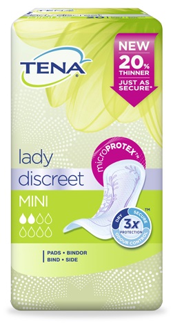 PANNOLONE SAGOMATO TENA DISCREET MINI 20 PEZZI - doctorpill.it