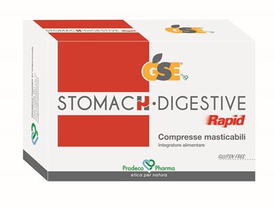 GSE STOMACH DIGESTIVE RAPID 24 COMPRESSE MASTICABILI - doctorpill.it