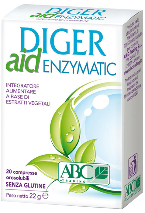 DIGER AID ENZYMATIC 20 COMPRESSE - doctorpill.it