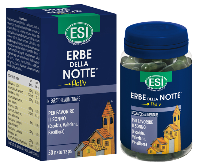ESI ERBE DELLA NOTTE ACTIV 50 CAPSULE - doctorpill.it