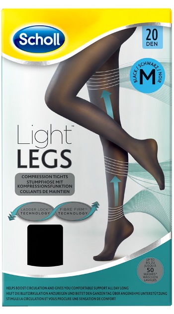 SCHOLL LIGHTLEGS 20 DENARI TAGLIA M COLORE NERO 1 PAIO - doctorpill.it