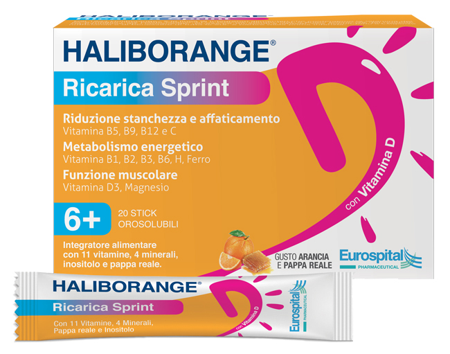 HALIBORANGE RICARICA SPRINT 20 STICK PACK 2 G - doctorpill.it