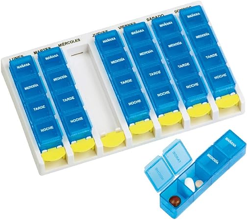 PORTAPILLORE SET MEDSTIMANALE 4 DOSI MEDS - doctorpill.it