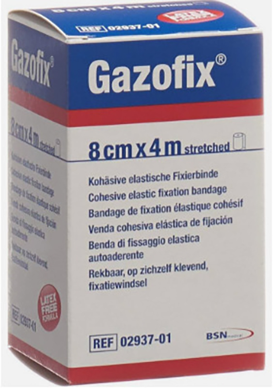 BENDA ELASTICA AUTOADESIVA GAZOFIX 8X400 CM - doctorpill.it