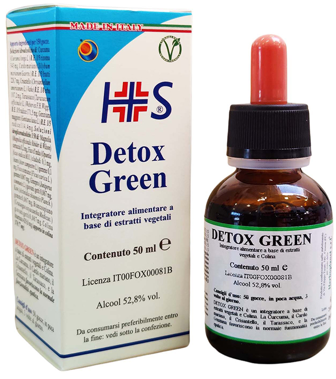 DETOX GREEN GOCCE 50 ML - doctorpill.it
