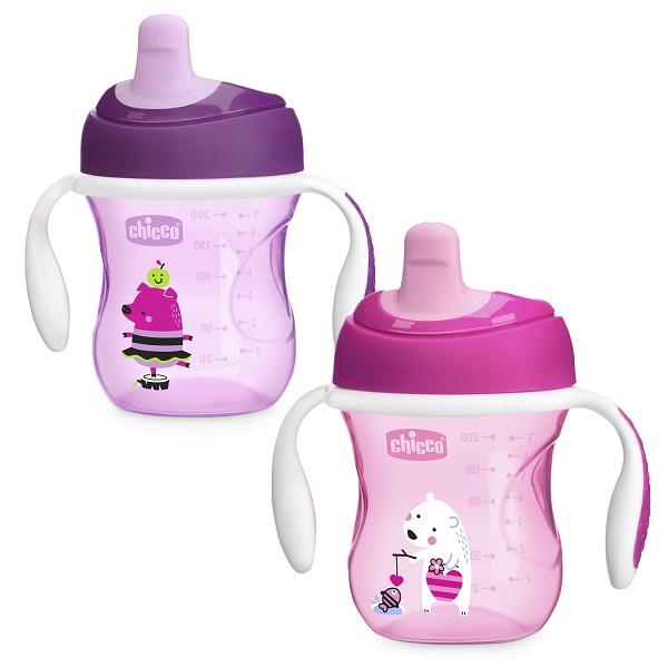 CHICCO TAZZA TRAINING ROSA 6 MESI - doctorpill.it