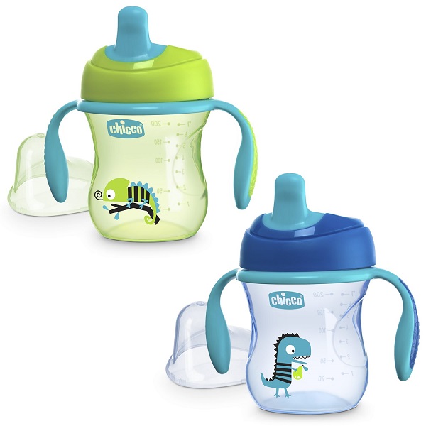 CHICCO TAZZA TRAINING AZZURRA 6 MESI - doctorpill.it