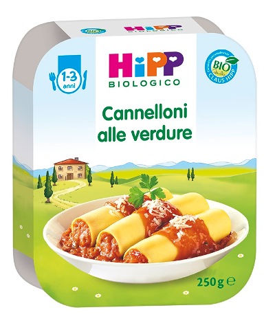 HIPP BIO CANNELLONI ALLE VERDURE 250 G - doctorpill.it