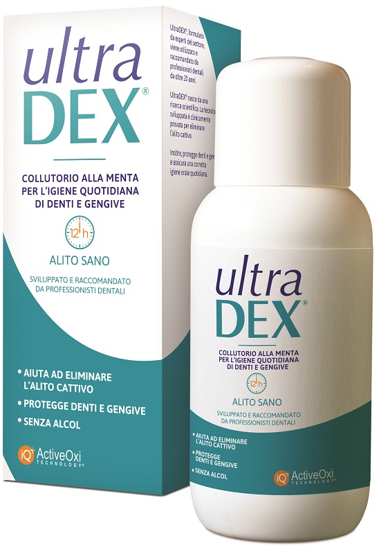 ULTRADEX COLLUTORIO ALITO SANO 250 ML SENZA ALCOOL - doctorpill.it