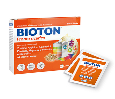 BIOTON PRONTA RICARICA 20 BUSTINE - doctorpill.it