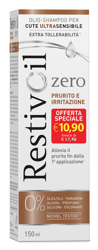 RESTIVOIL ZERO PRURITO E IRRITAZIONE OFFERTA SPECIALE 150 ML - doctorpill.it