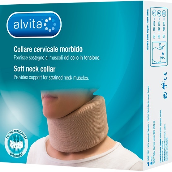 COLLARE CERVICALE ALVITA MORBIDO 3 - doctorpill.it