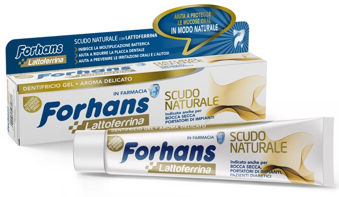 FORHANS DENTIFRICIO SCUDO NATURALE 75 ML - doctorpill.it