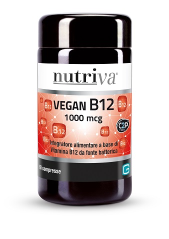 NUTRIVA VEGAN B12 60 COMPRESSE 1000MCG - doctorpill.it